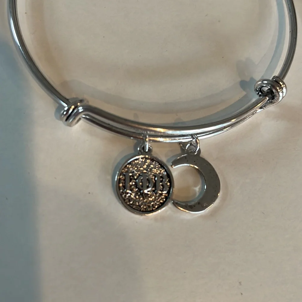 Gamma Phi Beta Charm Bracelet - Picture 3 of 4